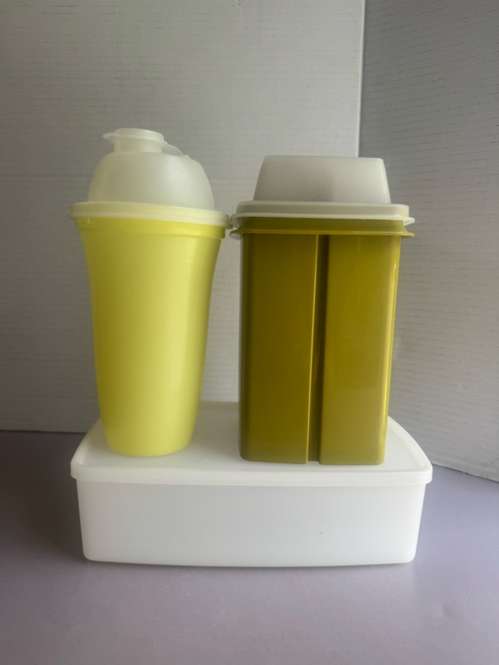 Vintage Tupperware Storage Trio